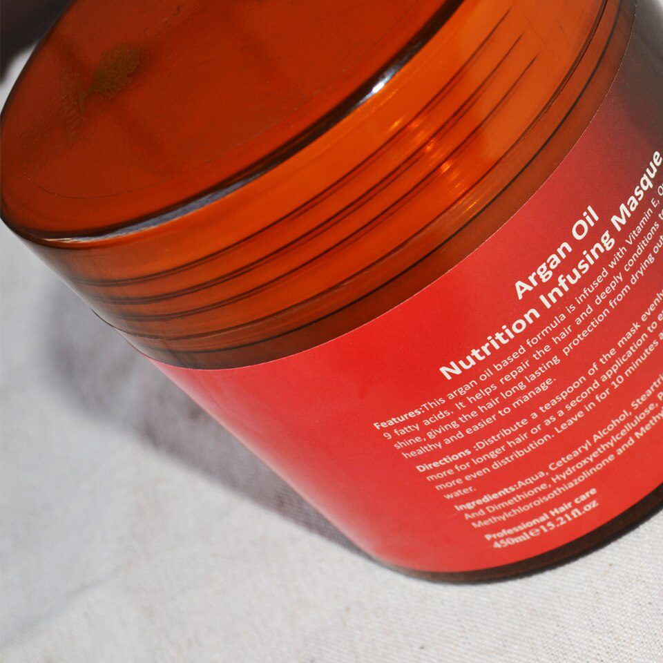 Moroccan Argan Oil Hair Masque 450ml PURC Organics