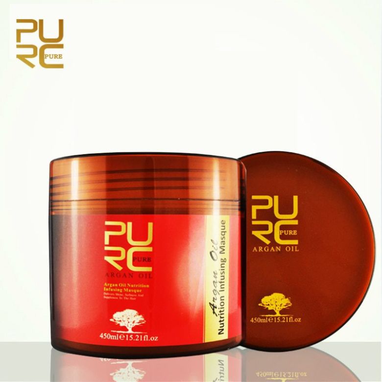 PURC Magical Treatment Hair Mask admin ajax.php?action=kernel&p=image&src=%7B%22file%22%3A%22wp content%2Fuploads%2F2019%2F12%2FPURC Moroccan Argan Oil hair mask Nutrition Infusing Masque for Repairs hair damage 500ml free shipping
