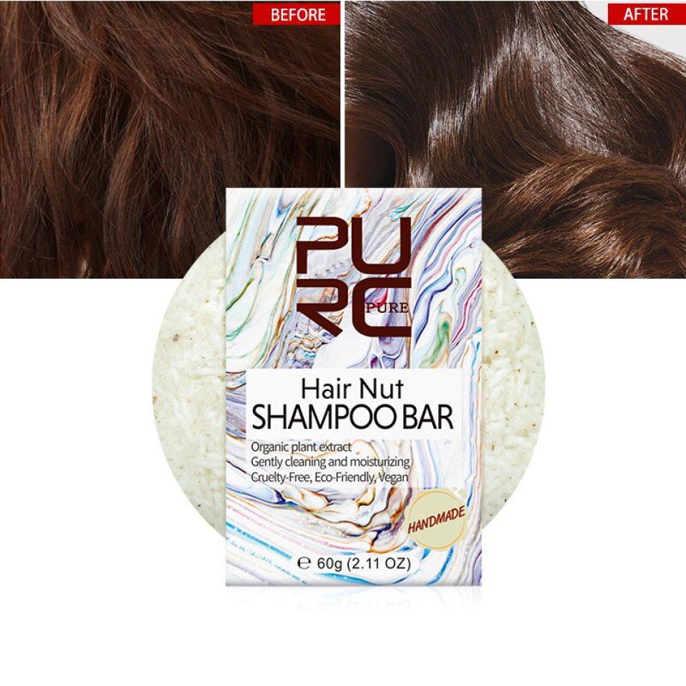 Hair Nut Shampoo Bar - Infused With Almond And Coconut Oil admin ajax.php?action=kernel&p=image&src=%7B%22file%22%3A%22wp content%2Fuploads%2F2019%2F12%2FPURC New Arrivals Natural Hair nut Shampoo Bar Handmade Cold Processed Deep Cleaning and Nourishing Solid 1