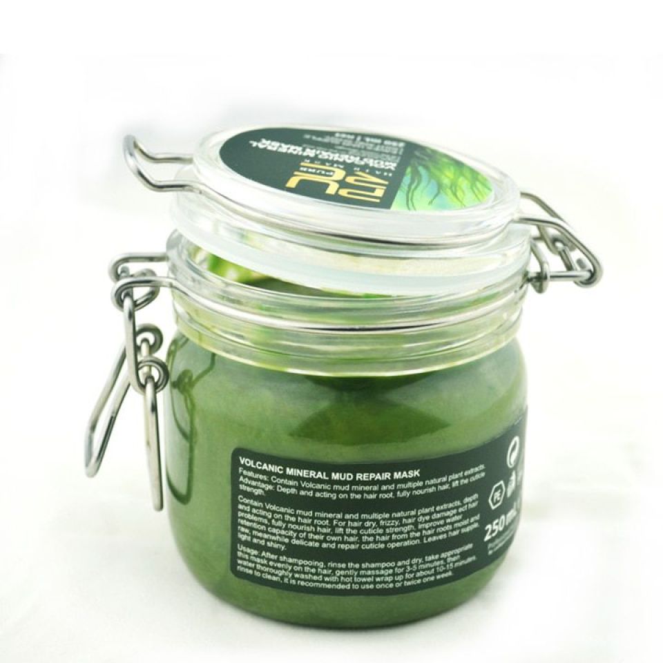 Volcanic Mud Hair Repair mask PURC Hair mask hair care products 250ml volcanic mineral mud repair mask repair damaged hair make 4 0f582555