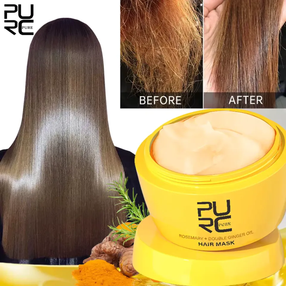 PURC Rosemary & Ginger Oil Anti-Dandruff Hair Mask purc rosemary and ginger oil anti dandruff hair mask 1 15627ee9