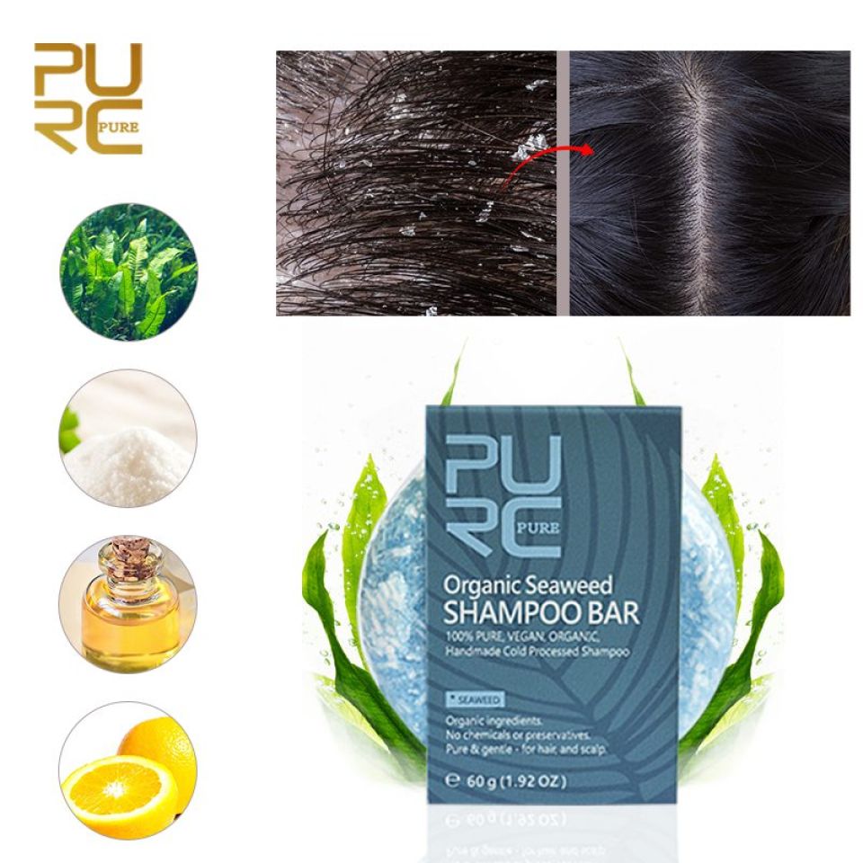 PURC Magical Hair Mask & Bio Seaweed Shampoo Bar Combo Magical Hair Mask Hair Shampoo Bar in Anti Dandruff Deep repair Damaged Nourshing Hair Conditioner Hair 5 1862c723