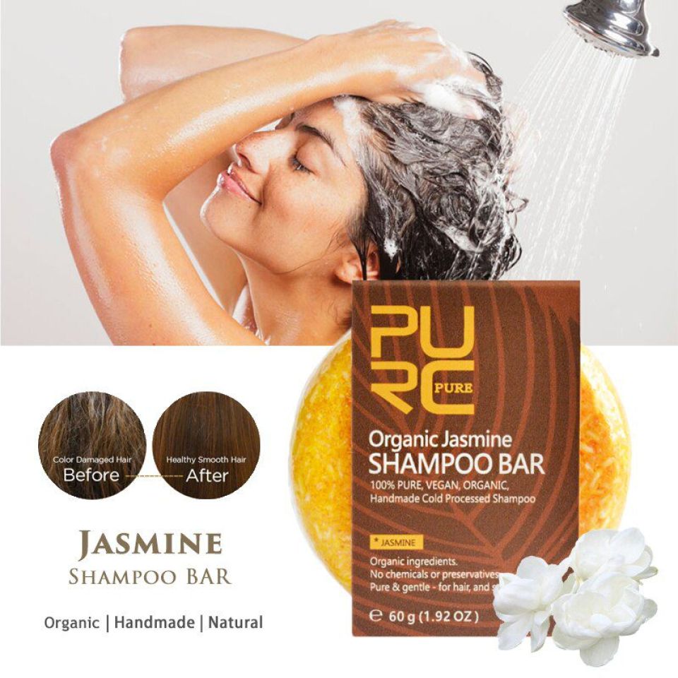 Beard Growth Oil & Jasmine Shampoo Bar Natural Plant Dry Shampoo Hair Growth Essence Beard Growth Oil Anti Hair Loss Product Nourishing Wash 4 1c9169a5