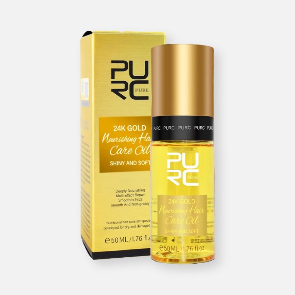 24K Gold Nourishing Hair Care Oil purc 24k gold nourishing hair care oil 2e64ea28