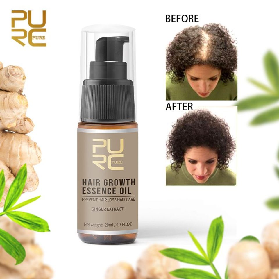 Fast Hair Growth Ginger Essence Oil PURC Hot sale Fast Hair Growth Essence Oil Hair Loss Treatment Help for hair Growth Hair 3 301fc937
