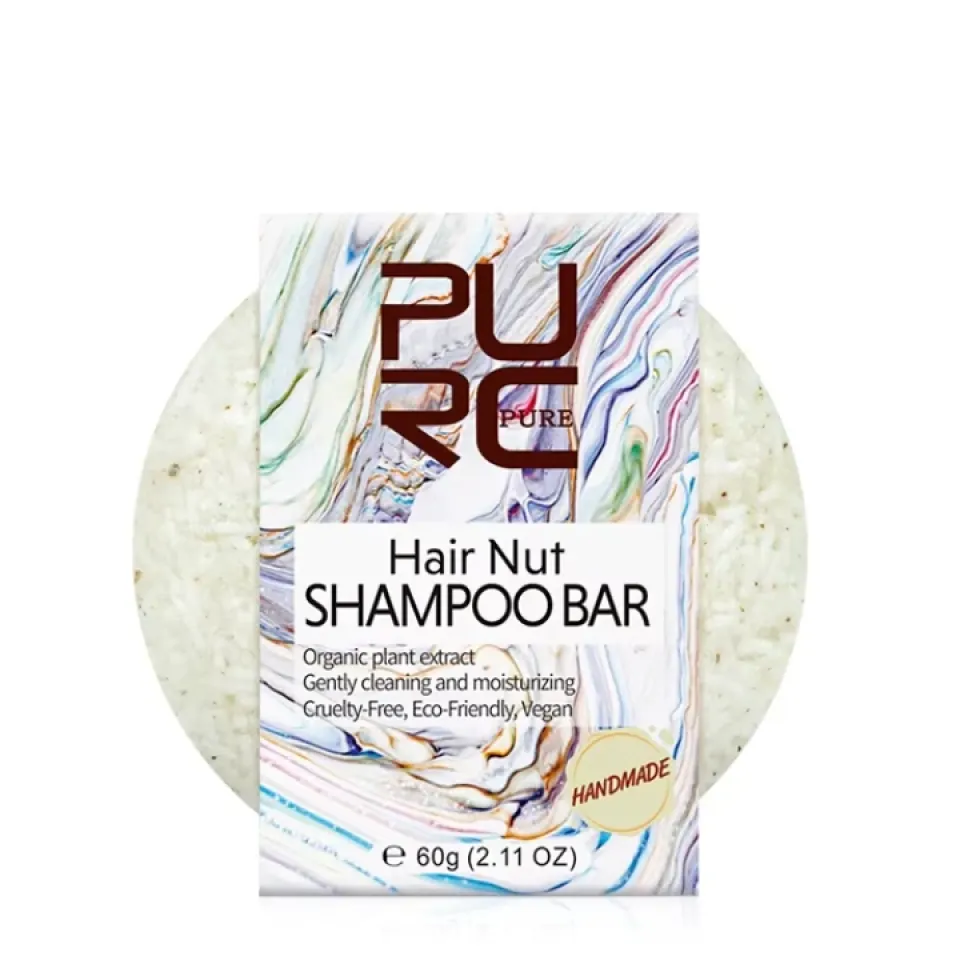 Hair Nut Shampoo Bar - Infused With Almond And Coconut Oil purc hair nut shampoo bar 3786d5ab