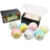 Fizzy Bathing Bombs Dual Set 2pcs Bathing Bombs Set Explosion Ball Fizzy Spa Moisturizes Bubble Bath Salts Exfoliating Stress Relief Bathroom 386185fc