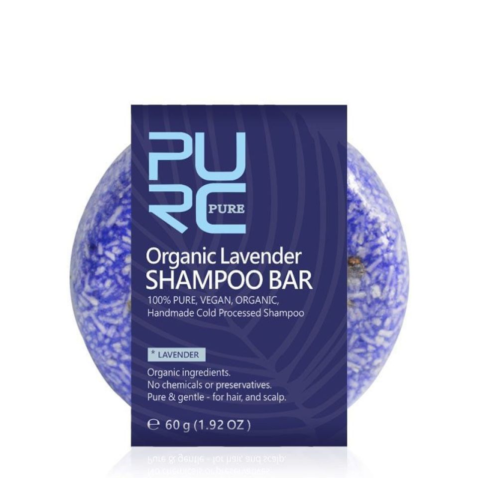 Lavender Shampoo Bar PURC Organic Lavender Shampoo Bar 100 PURE and Vegan handmade cold processed hair shampoo no chemicals 3 1 4e35284c