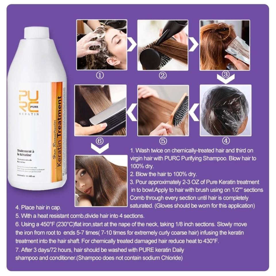 Brazilian Keratin Treatment & Purifying Shampoo H314b274e918247c9855b8216f3966230S 1 549c3763