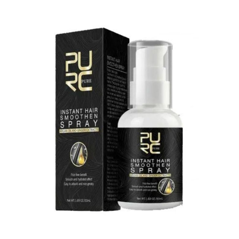 PURC Green Energy Boosting Hair Shampoo purcorganics Instant Hair Smoothening Spray 5fc5ea26