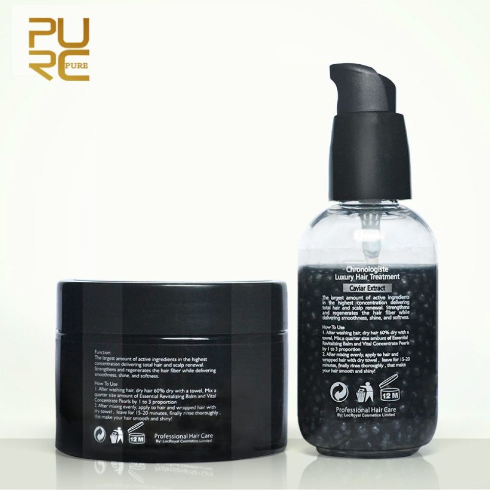 Caviar Extract Hair Treatment Kit - PURC Organics