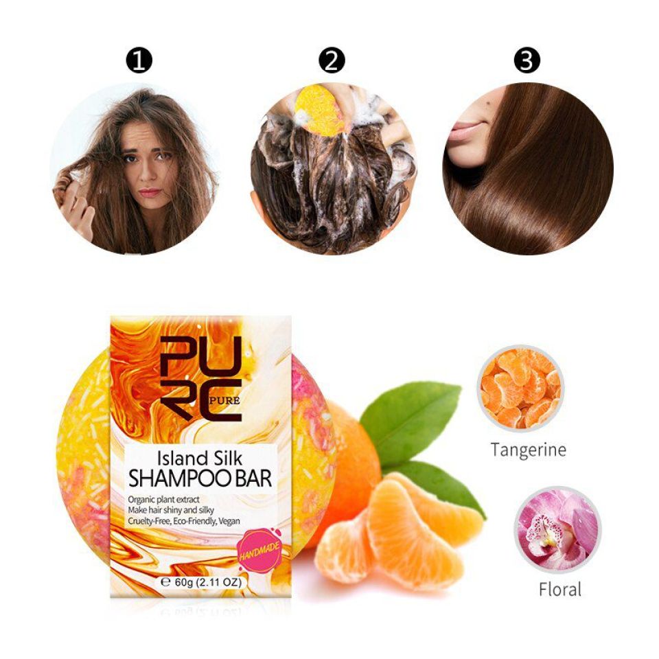 Island Silk Shampoo Bar PURC New Arrivals Organic Island Silk Shampoo Bar Handmade Cold Processed Dry Shampoo Soap Soild Shampoo 2 65d68b0e