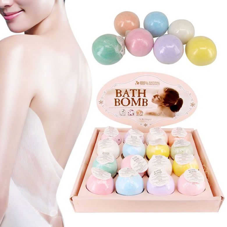 Bubble Bath Bomb Moisturizing Bubble Bath Bomb Ball Essential Oil Handmade SPA Stress Relief Exfoliating Bath Salt Bathing Shower 687af299