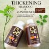 Hair Thickening Shampoo, Conditioner, Hair Growth Essence Oil & Spray - Set Of 4 PURC Hair shampoo and conditioner for hair growth prevent hair loss and 1pcs Growth Essence Oil 2 6e416414