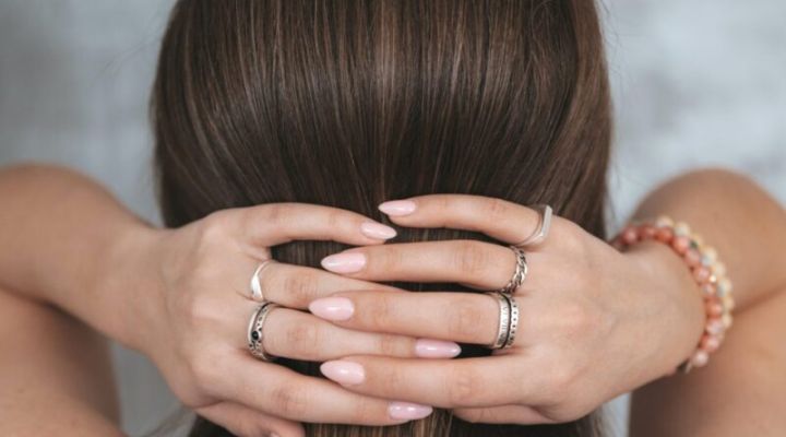 Straight, perfect hair