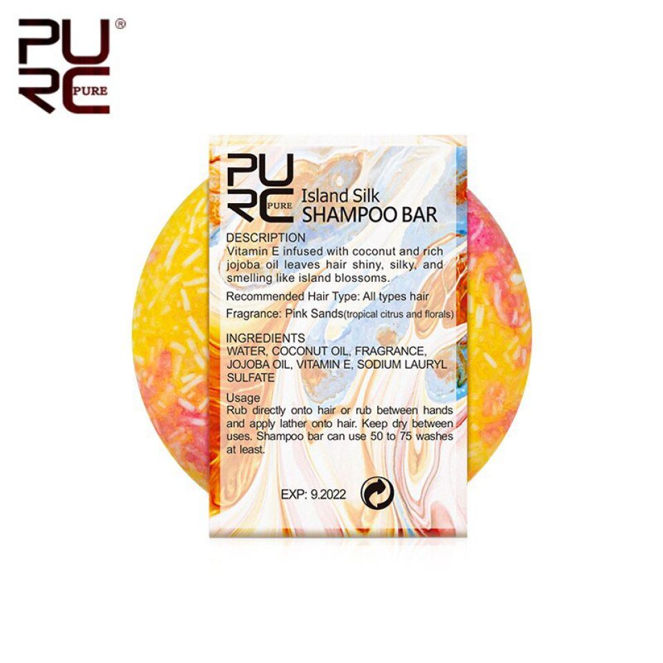 Island Silk Shampoo Bar PURC New Arrivals Organic Island Silk Shampoo Bar Handmade Cold Processed Dry Shampoo Soap Soild Shampoo 5 77d4b1d8