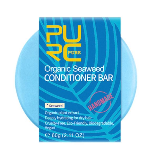 Coconut Conditioner Bar purcorganics Seaweed conditioner 8c876d94