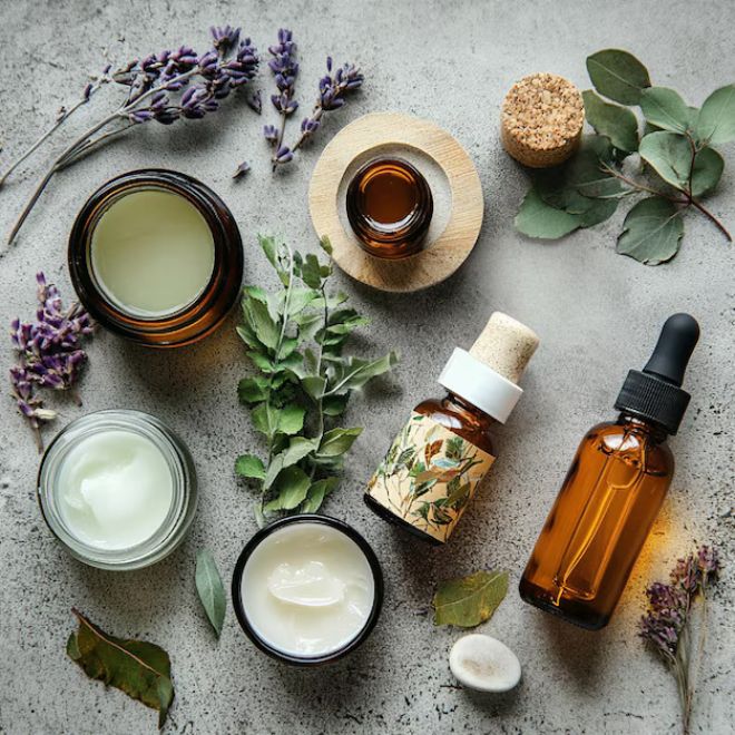 Natural skincare products