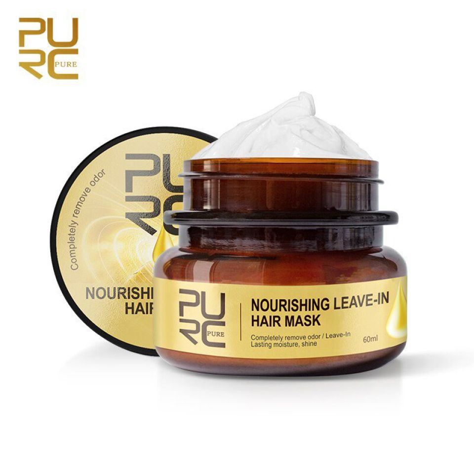 Nourishing Leave-In Hair Mask: Renew Hair Moisture PURC Nourishing Leave In Hair Mask Completely Remove Odor Lasting Moisture Shine Hair Treatment Repairs Frizzy 2 9d8a0128