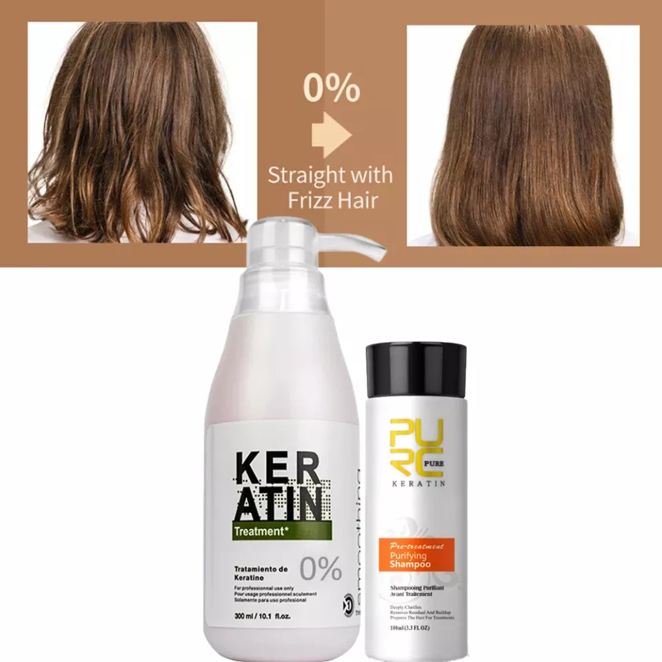 PURC Brazilian Keratin Hair Treatment and Purifying Shampoo Set Sefadfb53422e4641bb89dc67803288b0a a8db1593