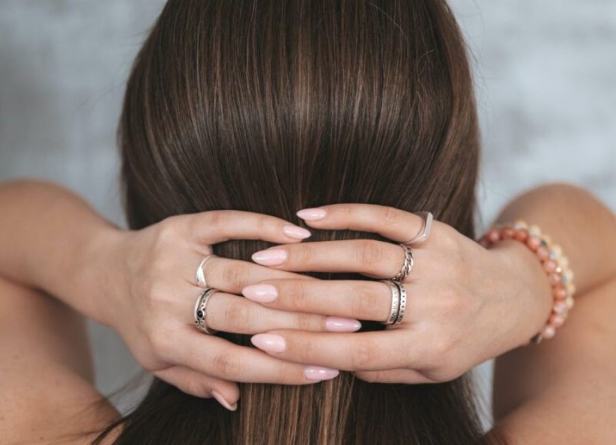 Straight, perfect hair