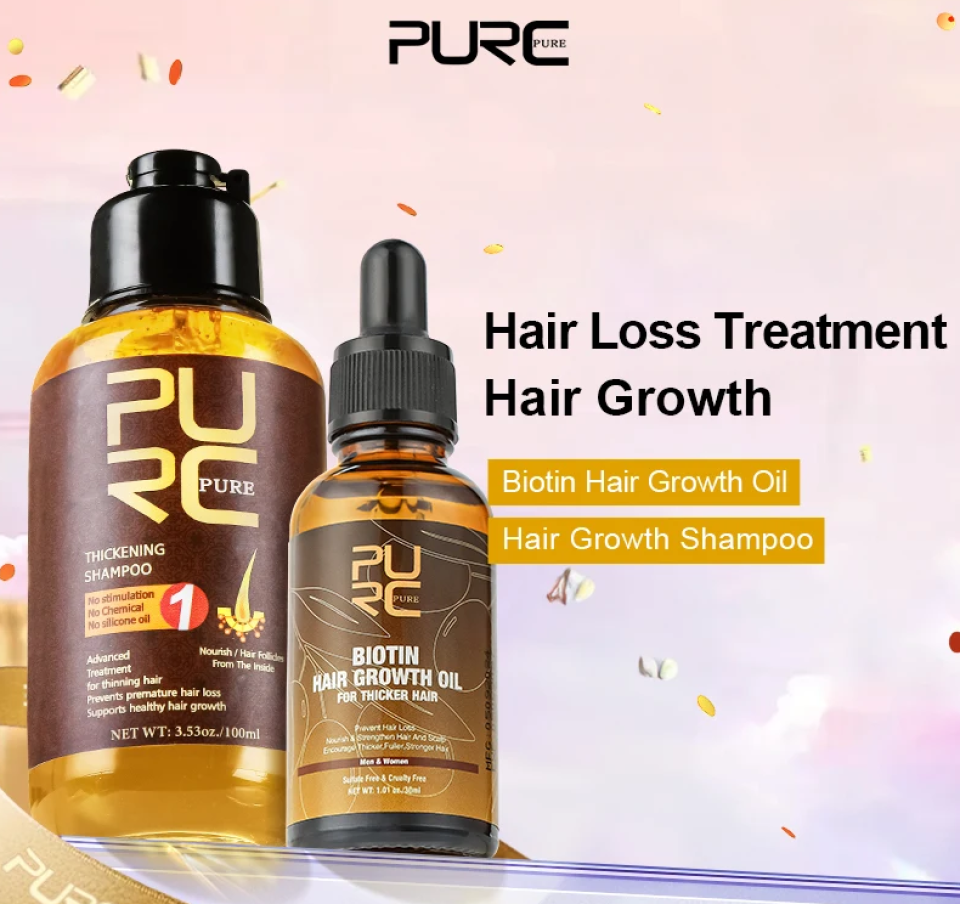 Biotin Hair Growth Oil and Ginger Shampoo Set 7102081c ff82 47a1 b4dd a37658b17b56323611 afd9ffb5