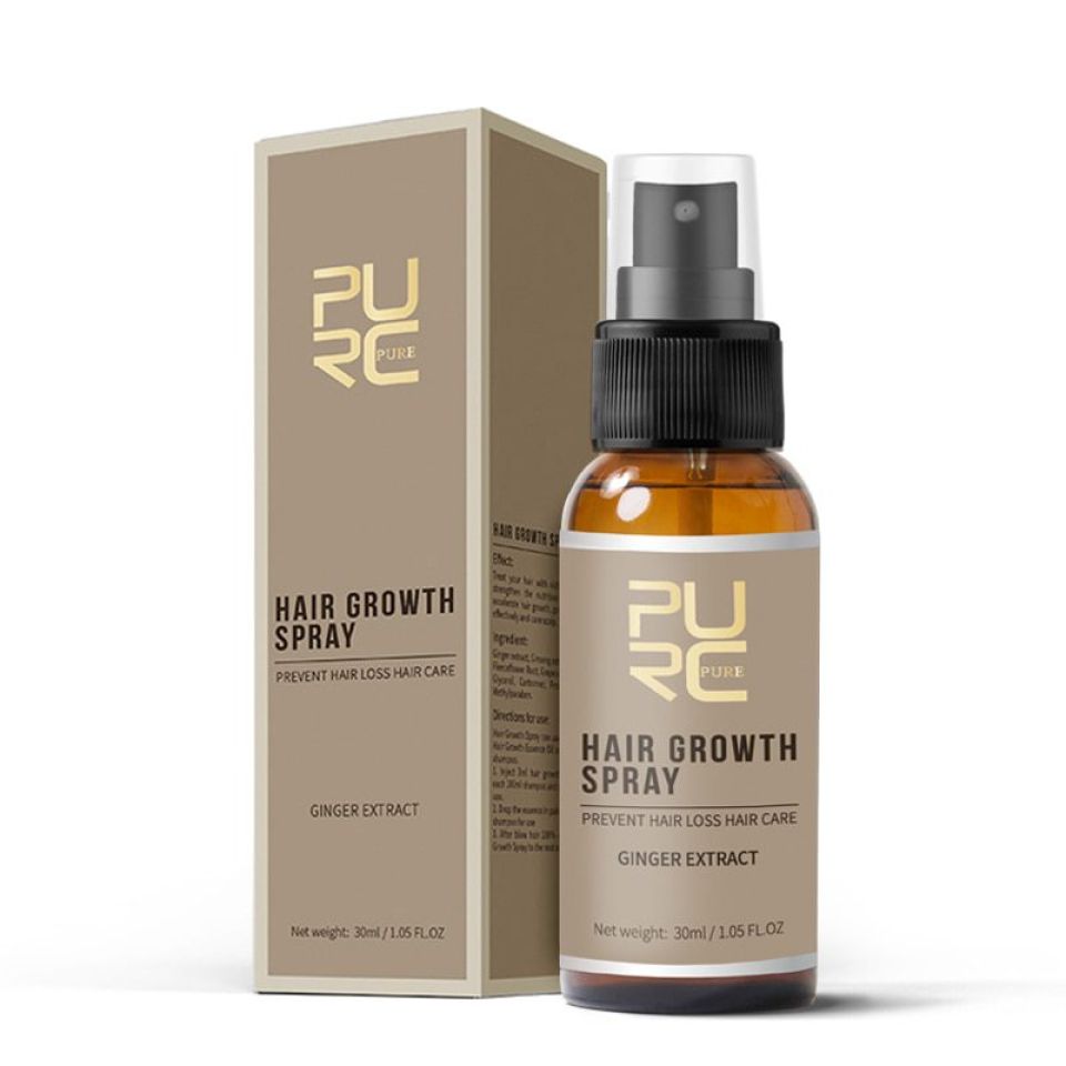 PURC Hair Growth Spray PURC 2019 New Hair Growth Spray Fast Grow Hair hair lossTreatment Preventing Hair Loss 30ml 5 b1adcf57