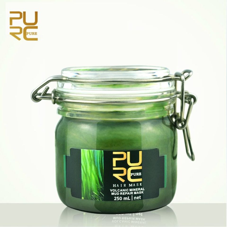 Volcanic Mud Hair Repair mask PURC Hair mask hair care products 250ml volcanic mineral mud repair mask repair damaged hair make b8e7b283