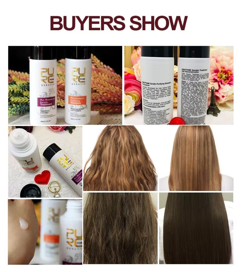 Brazilian Keratin Hair Care Set - Shampoo, Conditioner & Treatment brazilian keratin hair care set shampoo conditioner and treatment 4 bc52b8a8