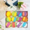 Rainbow Bubble Bath Bomb Kit 12 6 4 1 Pcs Hot Rainbow Colorful Bubble Shower Soap Set Handmade Moisturizing Soap Bath 3 beff9487