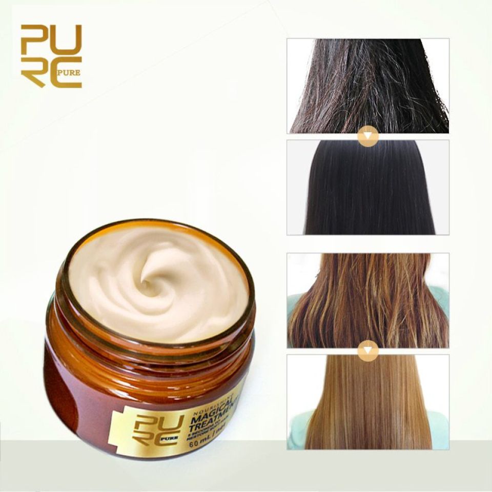 PURC Magical Treatment Hair Mask PURC Magical treatment mask 5 seconds Repairs damage restore soft hair 60ml for all hair types 1 c3ba43f8