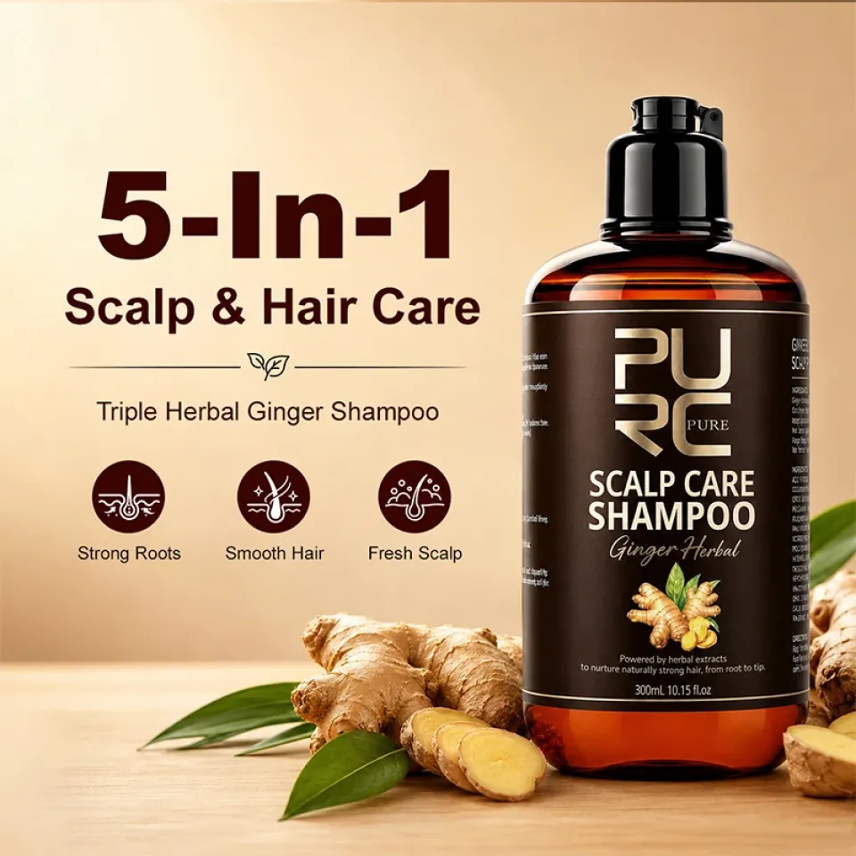 PURC Ginger Herbal Scalp Care Hair Shampoo Scec2975c50a648c6b140cf2c0d58bde80 c83093d6