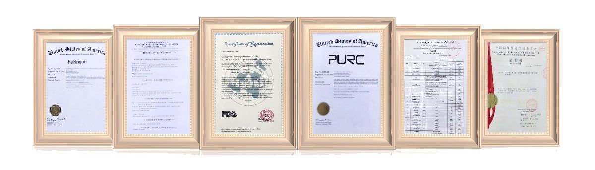 New Advanced Gold Therapy Keratin Treatment Duo purc registration certificates c977b75f