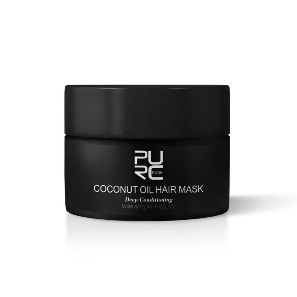 Coconut Oil Deep Conditioning Hair Mask PURC Coconut Oil Hair Mask Repairs damage restore soft good or all hair types keratin Hair 4 1 e12d3053
