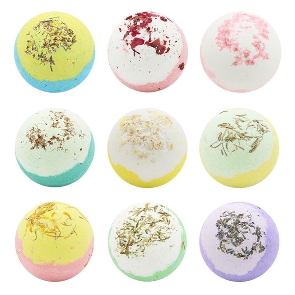 Fizzy Bathing Bombs Dual Set 2pcs Bathing Bombs Set Explosion Ball Fizzy Spa Moisturizes Bubble Bath Salts Exfoliating Stress Relief Bathroom 4 e6237e33