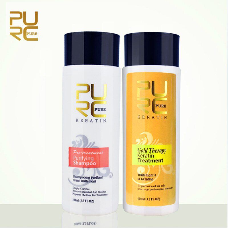Nourishing Leave-In Hair Mask: Renew Hair Moisture Gold therapy keratin treatment 2016 new advanced formula best hair care 30 minutes repair damaged hair e6794348