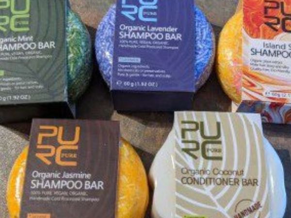 Bamboo Charcoal Shampoo Bar purcorganics shampoo bars f77543f1