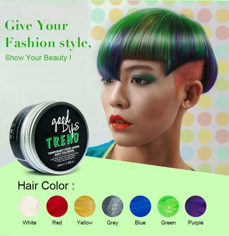 Green Hair Dye Wax PURC Organics