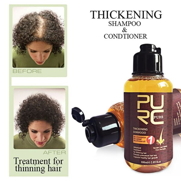 Herbal Ginseng Hair Growth Shampoo PURC Organics