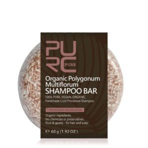 A Soap-Free Soap With Neutral And Biodegradable pH PURC Organic Polygonum Shampoo Bar 100 PURE and Polygonum handmade cold processed hair shampoo no chemicals 1 1
