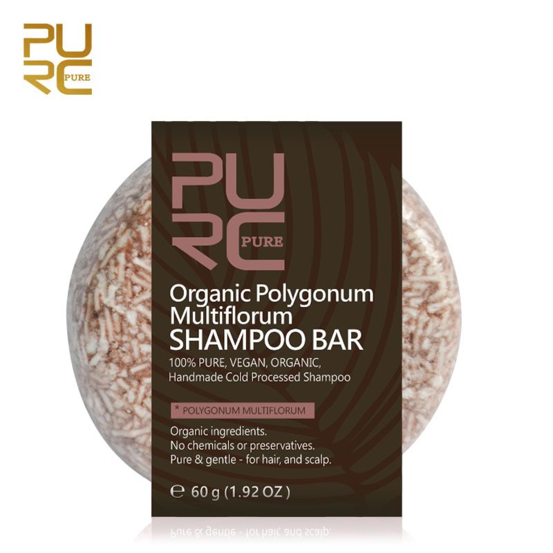 The Original Series PURC Shampoo Bar - Set Of 7 PURC Organic Polygonum Shampoo Bar 100 PURE and Polygonum handmade cold processed hair shampoo no chemicals 1