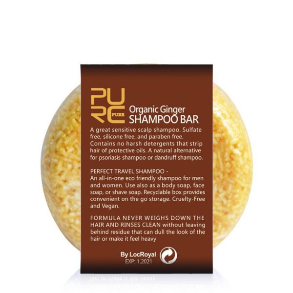Ginger Shampoo Bar PURC Organics
