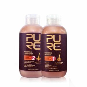 PURC Organics hair growth shampoo and conditioner