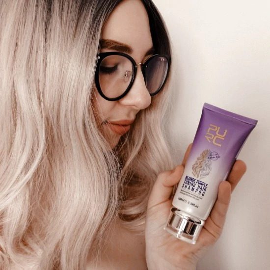 Blonde Purple Hair Shampoo purcorganics Purple Hair Shampoo Reviews 11