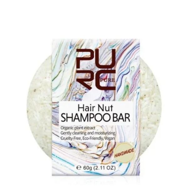 Hair Nut Shampoo Bar - Infused With Almond And Coconut Oil 2