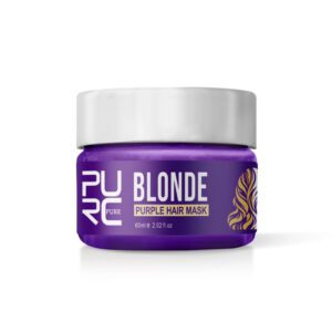 PURC Organics PURC Purple Hair Mask Repairs Frizzy make hair soft smooth Removes yellow and brassy tones hair 2 1