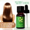 Tea Tree Essential Oil Tea tree hair Oil hair treatment for dry and damaged hair hot sale moisturizes hair and 1