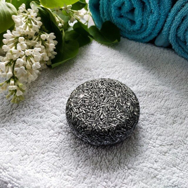 Bamboo Charcoal Shampoo Bar purcorganics bamboo charcoal 0 18