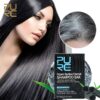 Bamboo Charcoal Shampoo Bar & Keratin Quick Repair Damaged Hair Trial Pack Anti gray Hair Treatment Gray Reducing Shampoo Plus Free Formalin Keratin Quick Repair Damaged Healthy Hair 1