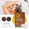 Natural Jasmine Shampoo Bar & Deep-Nourishing Leave In Mask Natural Jasmine Soap Bar for Hair Oil Control Refreshing Keratin Mask Treatment Wash Hair Shampoo 1